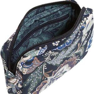 Vera Bradley Convertible Crossbody Pouch Java Navy Camo